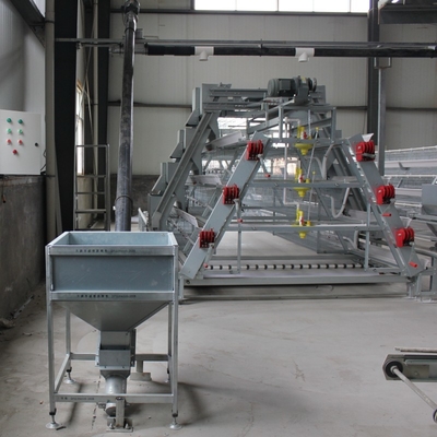 A Type Poultry Broiler Chicken Cage Full Automatic House Farming Equipment